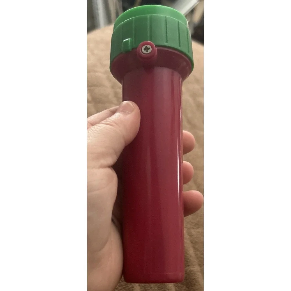 Vintage Barney Flashlight With New Batteries Good Condition 90s Kids Children